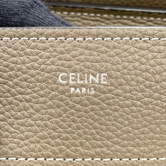 CELINE Luggage shopper Size micro Leather Suri 189793 - Picture 13 of 16